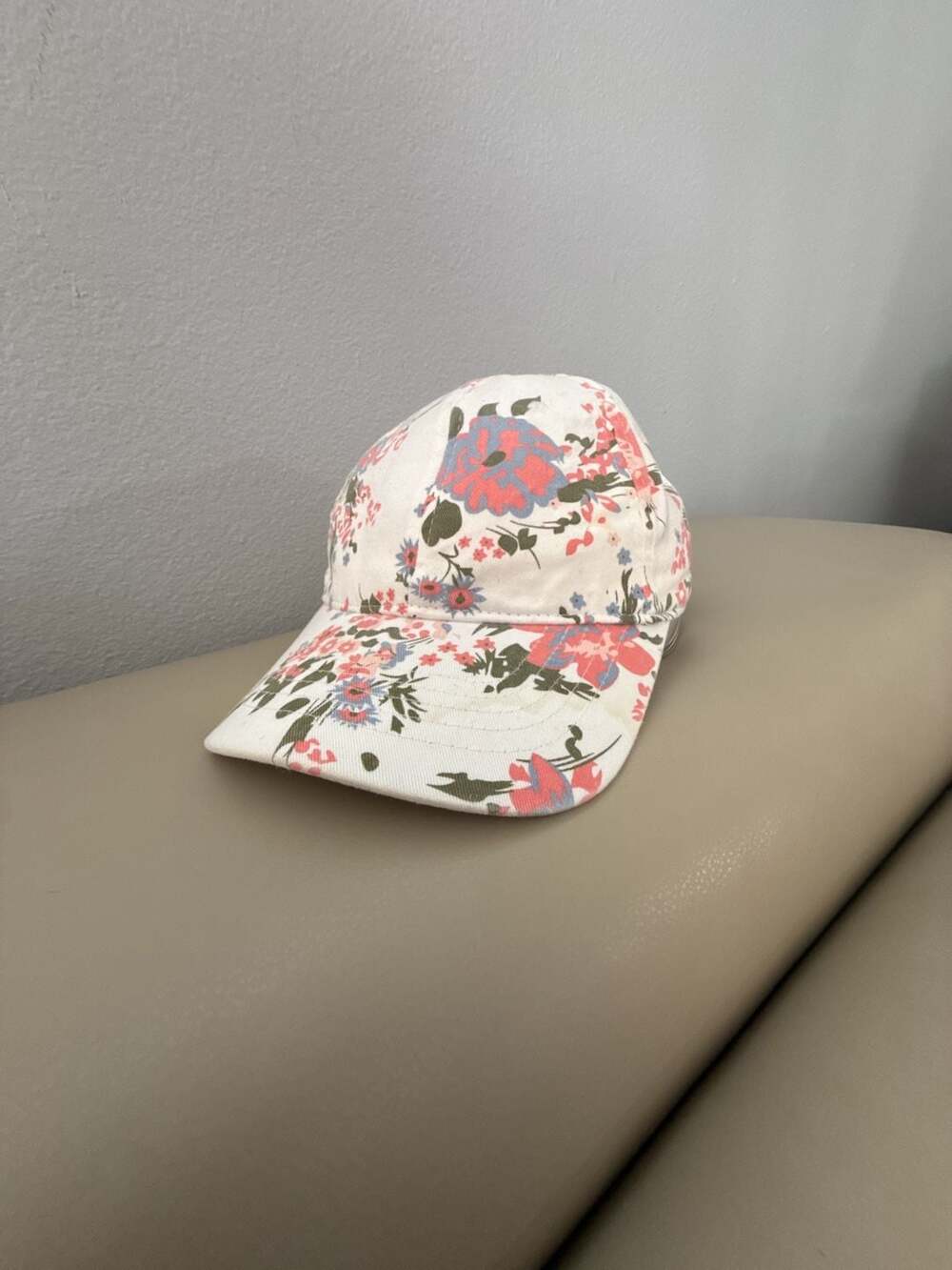 Unbranded Floral Print Baseball Cap Adjustable Strapback Hat
